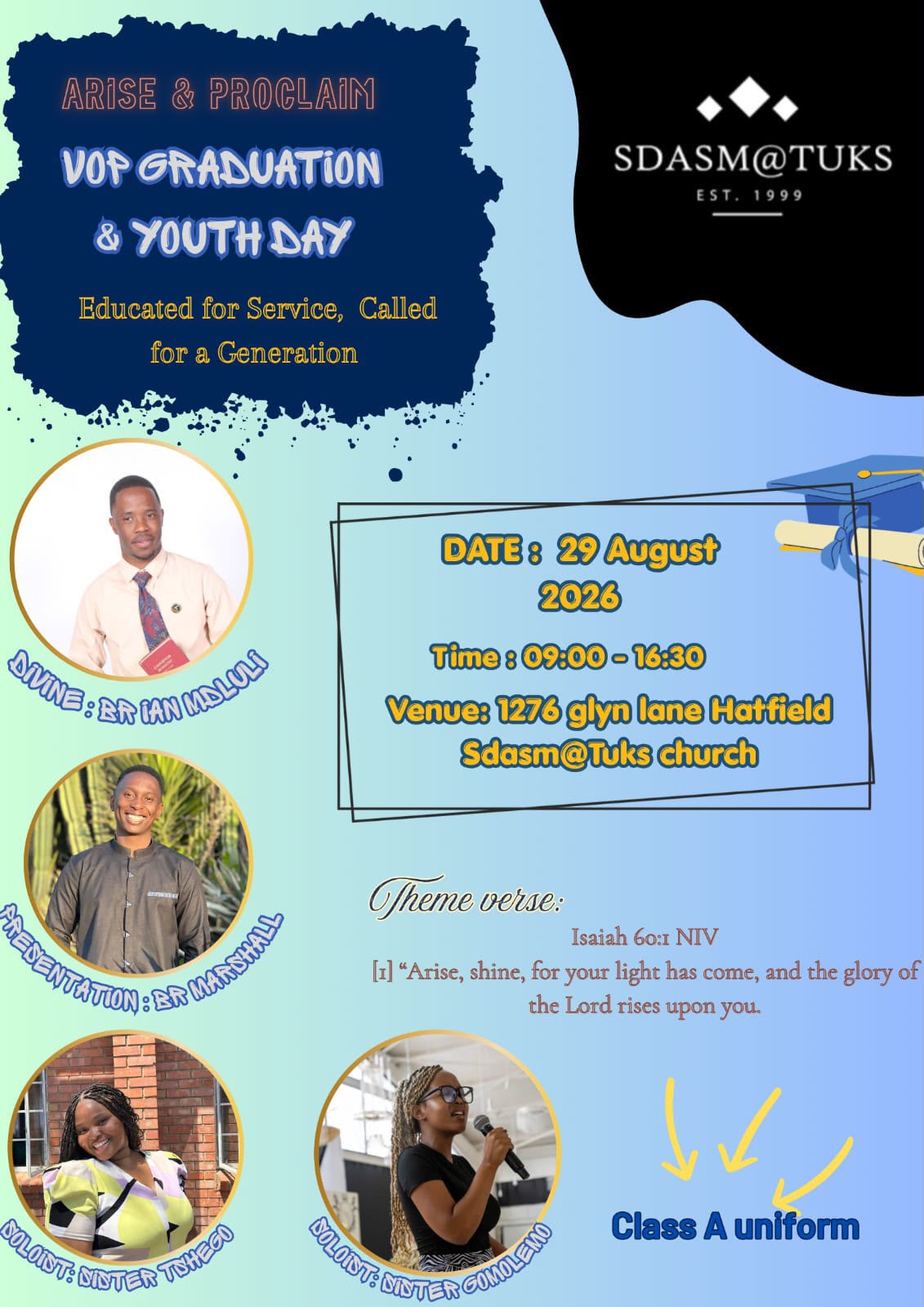 vop grad and youth day