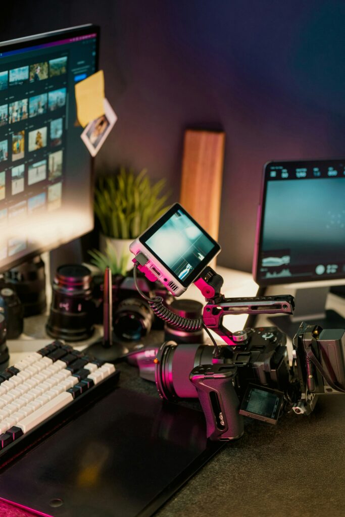 media and tech gadgets